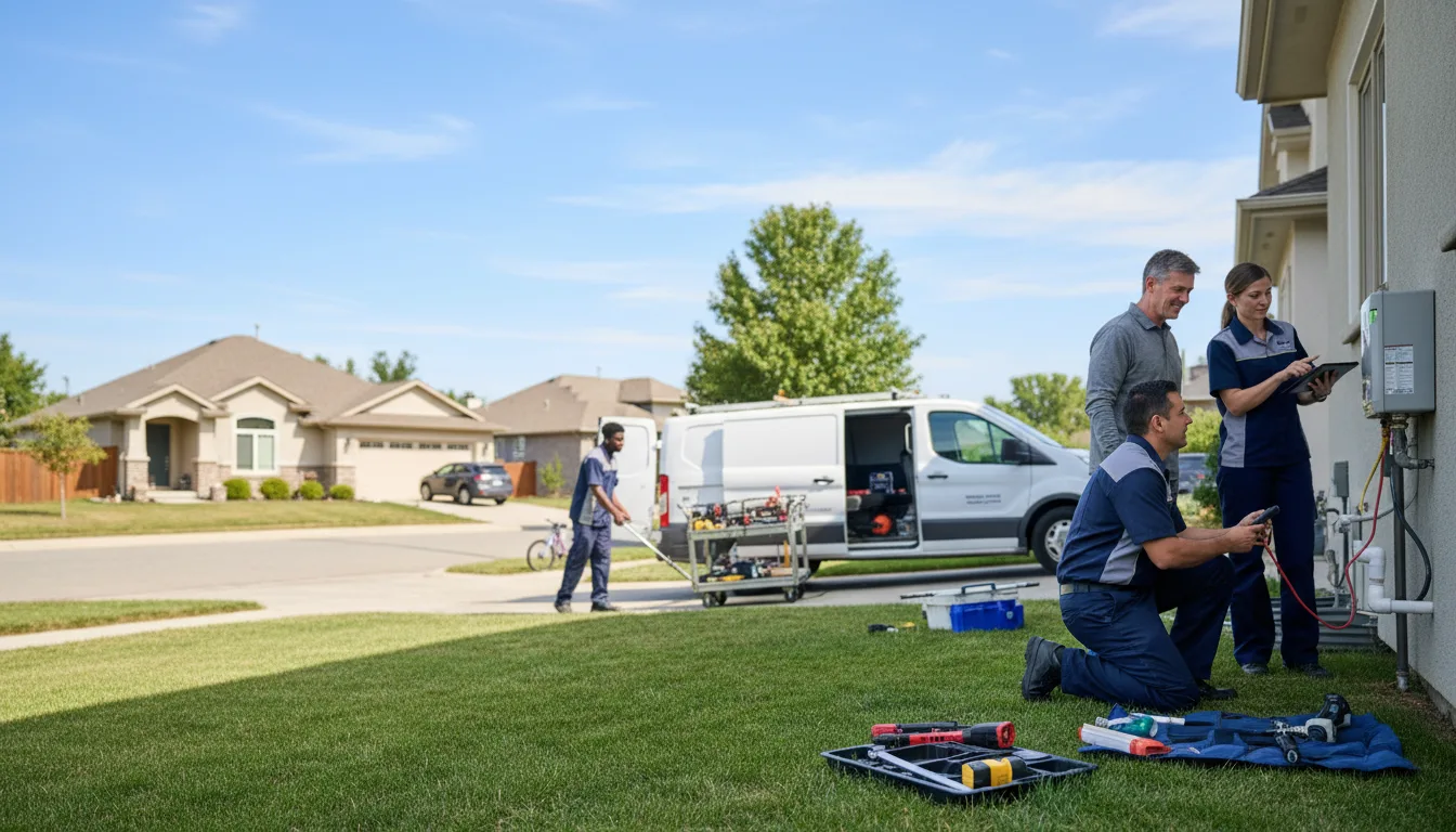 Tankless water heater service in California, PA